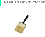 náter strešných zvodov